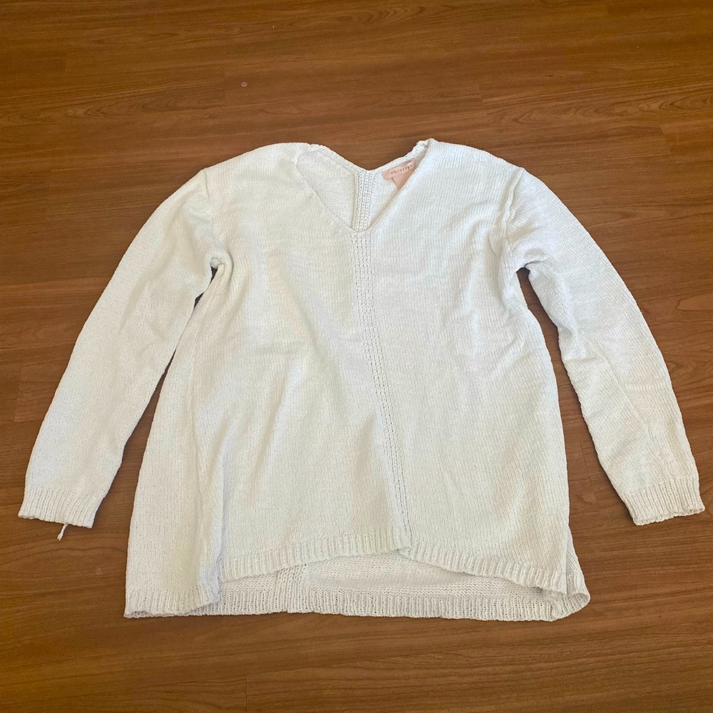 White sweater